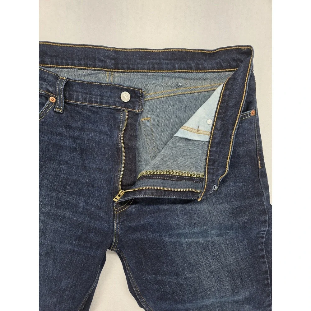 Levis 511 Slim Fit Jeans Mens 40x26 Dark Wash Blue Denim Straight Leg 40x32 Tag